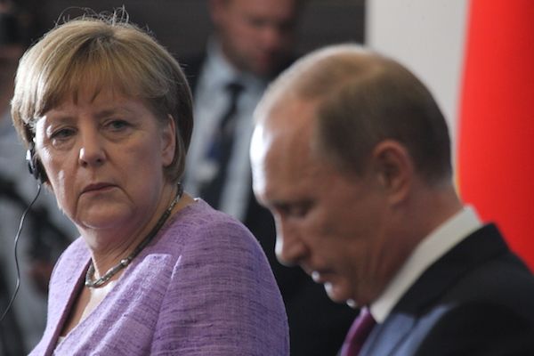 Merkel said to be frustrated at Putin for going rogue against the New World Order
