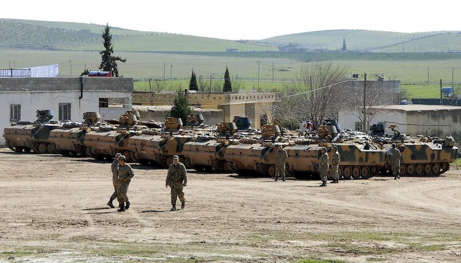 Turkey military deploy 1,000 troops into Syria to destabalise Kurdish communities
