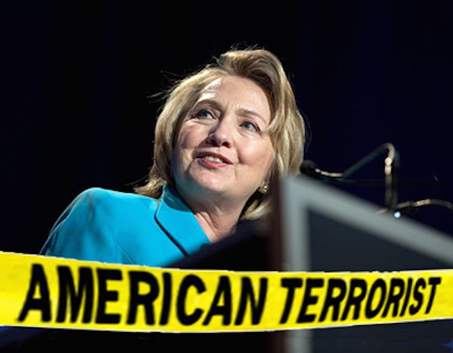 Russia has added Hillary Clinton to its terror watchlist