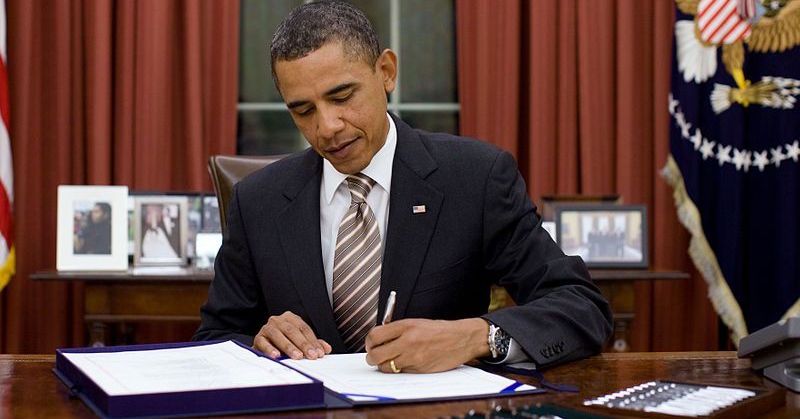 Obama's executive order on gun control to limit private sales of guns
