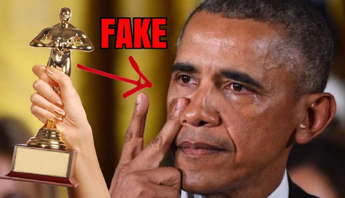 Obama sheds fake tears as he destroys the Constitution