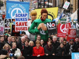 Tens Of Thousands Join UK's Largest Anti-Nuclear Demo In Decades