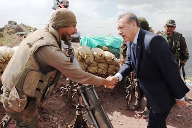 Turkish leader Erdogan using ISIS militants to kill Kurds in Syria