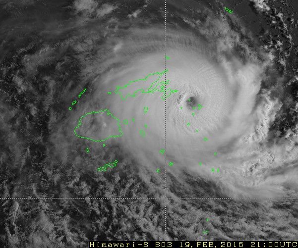 Devastating Cat. 5 cyclone set to hit Fiji