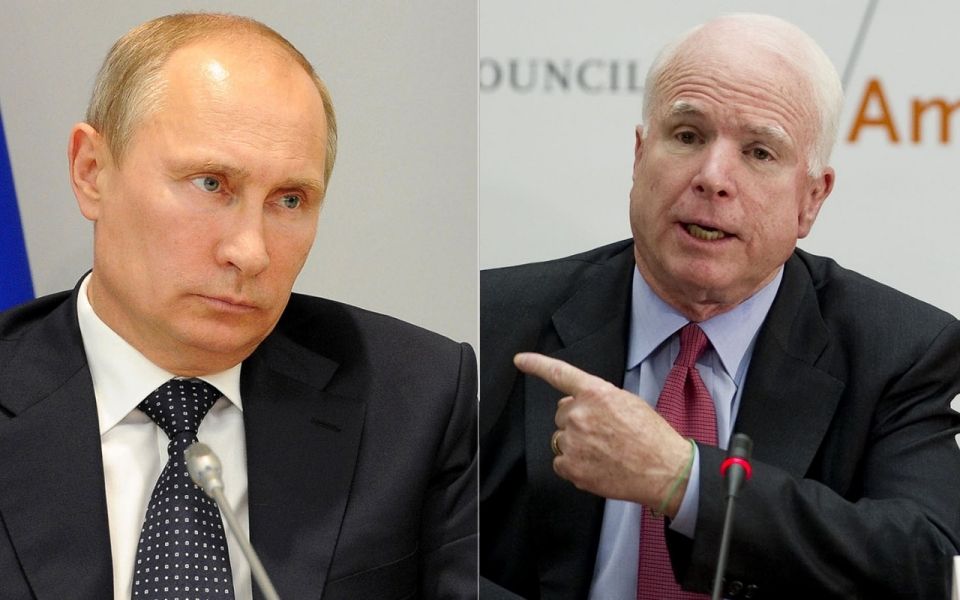 John McCain Slams President Putin & Russia's Intervention In Syria
