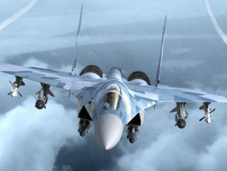 Russian Su-35 warplanes on 24 hour standby in Latakia