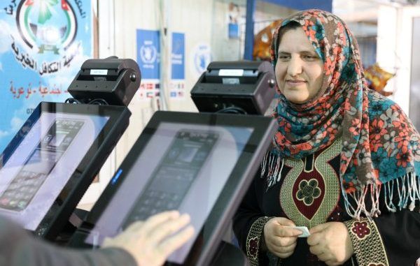 Refugees In Jordan Use Iris Scanners To Purchase Food