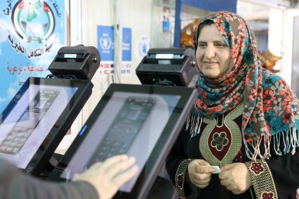 Refugees In Jordan Use Iris Scanners To Purchase Food