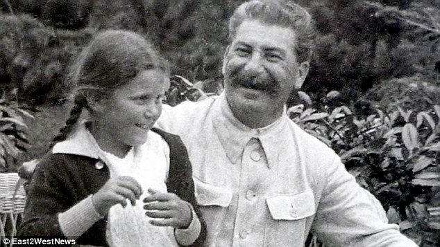 Bond: Her mother Svetlana Alliluyeva was Stalin's only daughter, and youngest child - and was said to be the only person who could make his heart melt. She spent much of her life fleeing his legacy
