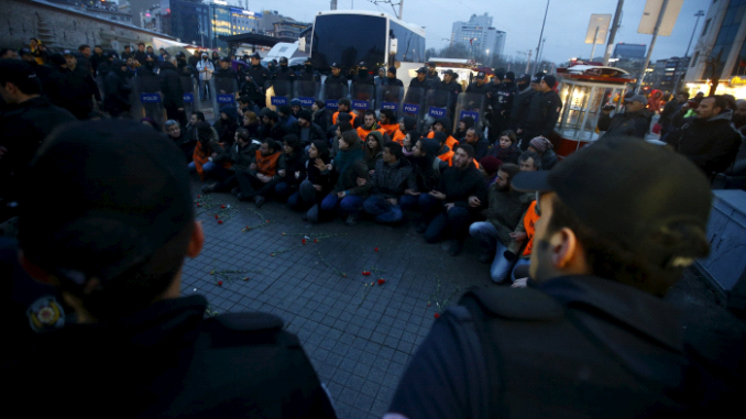 Turkish Police 'Crackdown' On Anti Government Protesters