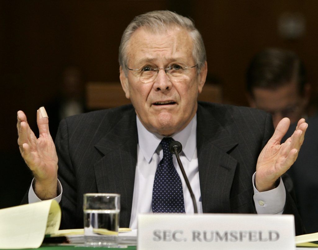 Video: Donald Rumsfeld Claims He Never Heard of WTC 7