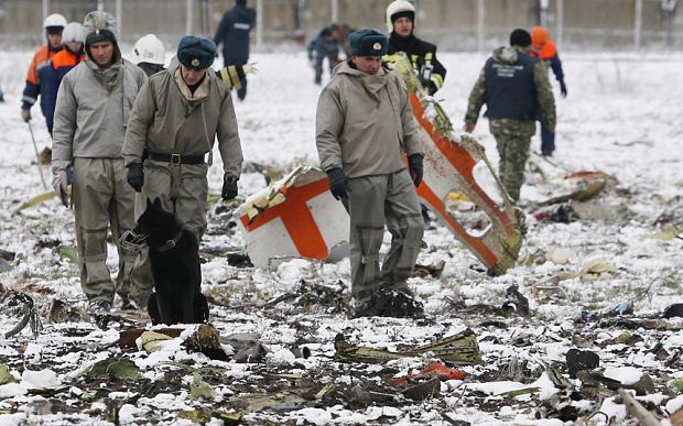 Russia say FlyDubai plane crash was brought down by U.S. missiles