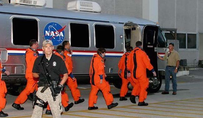A senior NASA official has been jailed under suspicious circumstances