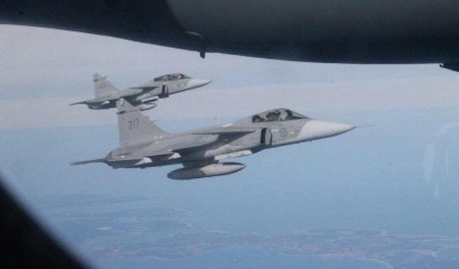NATO jets follow Russian Defence Minister's plane over the Baltic sea in deliberate provocation