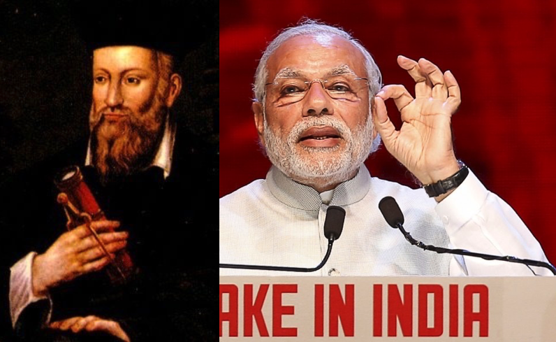 Indian Prime Minister and Nostradamus