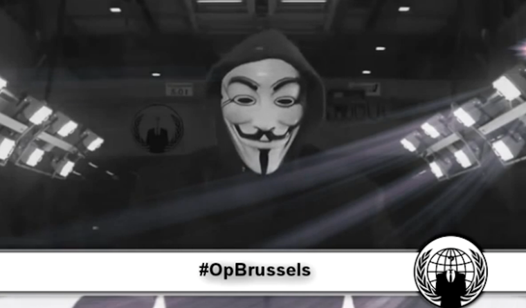 Anonymous threatens ISIS in response to Brussels terror attacks