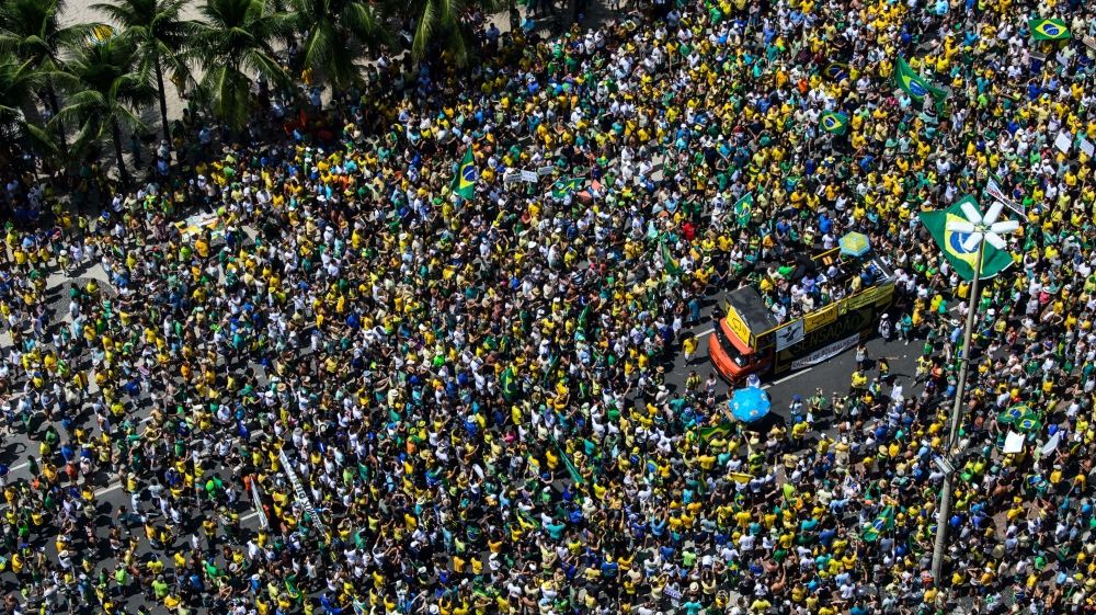 Brazil in turmoil as millions take to the streets