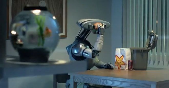 Carl's Jr CEO announces plans to replace entire work force with robots