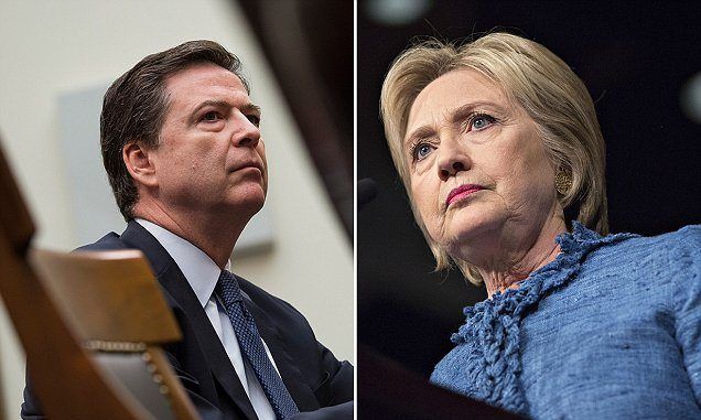 FBI boss says he is certain that Hillary Clinton broke the law
