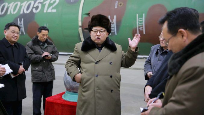 Kim Jong-un of North Korea has threatened China with a nuclear storm, declaring China "an enemy" to North Korea