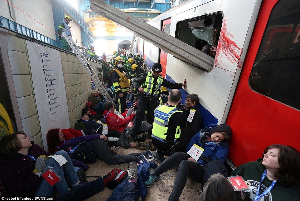 London holds its largest ever emergency drills this week