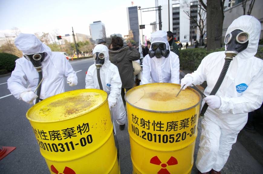 Tons Of Unregistered Radioactive Waste Stored Across Japan