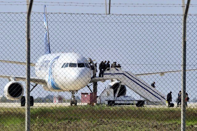 Hijacked EgyptAir Flight MS181 Lands In Larcana, Cyprus