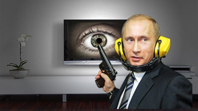 Putin says smart technology including smart tv sets are a New World Order invention