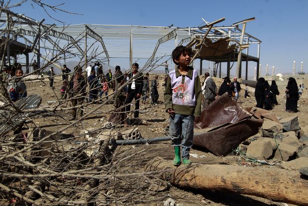 UN: Saudi-Led Air Strikes On Yemen Market Killed 119