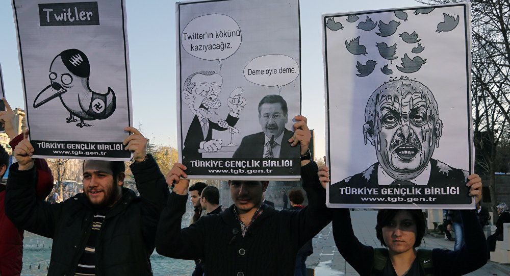 German press protest Turkish leader Erodgan's assault on free speech
