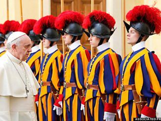 Pope Francis has quietly gathered an army of between 'ten to twelve thousand highly trained soldiers' according to conservative estimates by Vatican observers, and has even deployed a number of these troops in Syria.
