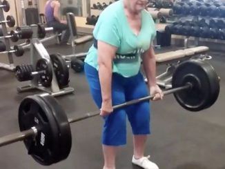 Grandmother who was chair-bound can now deadlift 225 lb weights