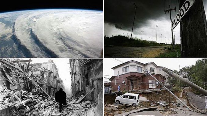 UN says there will be an increase in natural disasters around the world, which will likely be 'catastrophic' in nature