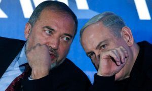 Avigdor Lieberman and Netanyahu