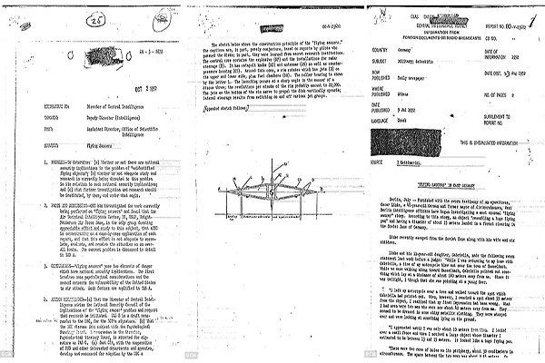 Page taken from CIA report proving that extraterrestrials roam the Earth