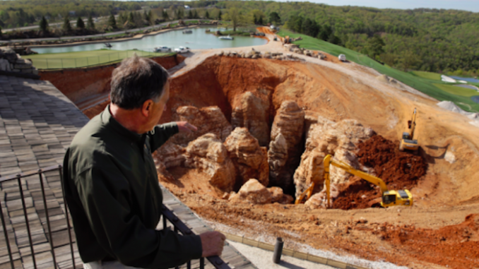 Billionaire discovers cave system underneath his golf course