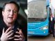 David Cameron and 'battle bus'