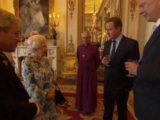 Cameron and the queen