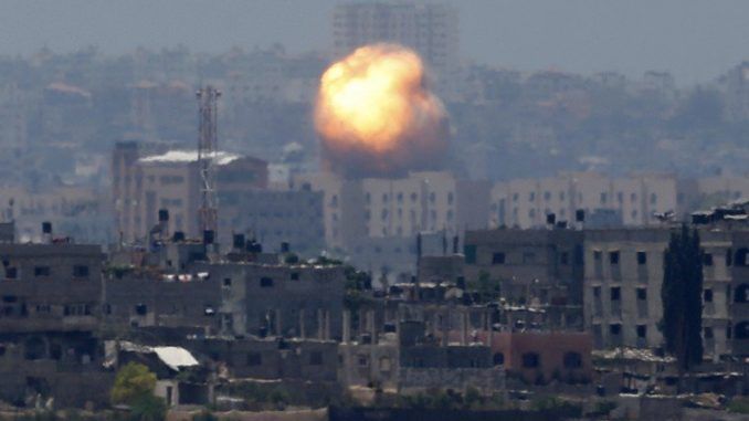 Gaza declared military zone