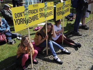 UK government green light North Yorkshire fracking project