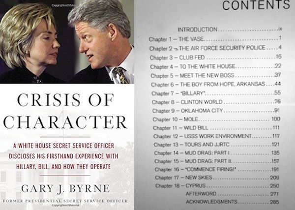 Crisis of Character book threatens to spill the beans on Hillary Clinton