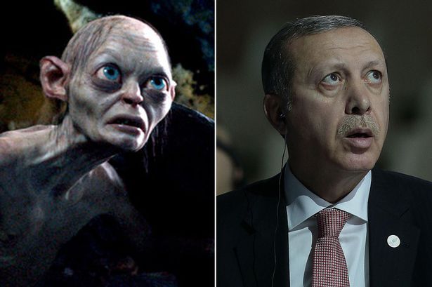 Turkish Man Given Suspended Sentence For Depicting Erdoğan As Gollum