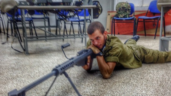 An IDF soldier has been sentenced to 30 days in jail after he was caught bragging about killing 13 Palestinian children in one day.