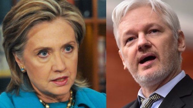 Wikileaks vows to release evidence that will indict Hillary Clinton
