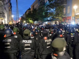 Revolution spreads to Germany as riot police deployed