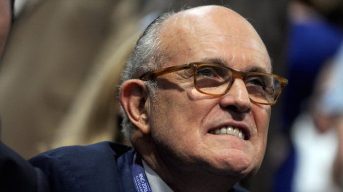 Former New York mayor Rudy Giuliani says that suspected terrorists should be electronically tagged