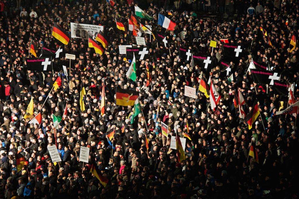 Civil uprising spreading across Germany