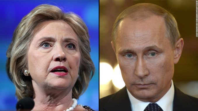 Hillary Clinton slams Vladimir Putin for 'embarrassing her' in the DNC email leak