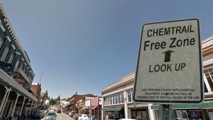 Nevada creates 'chemtrail free zone'