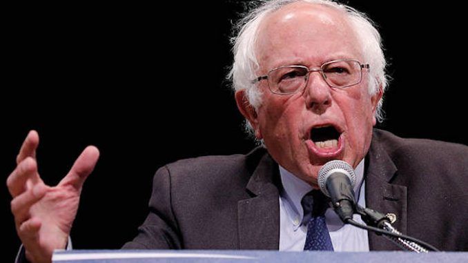 Bernie Sanders announces his bid for presidency at DNC